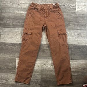 American Eagle Outfitters Women's Brown Cargo Jeans